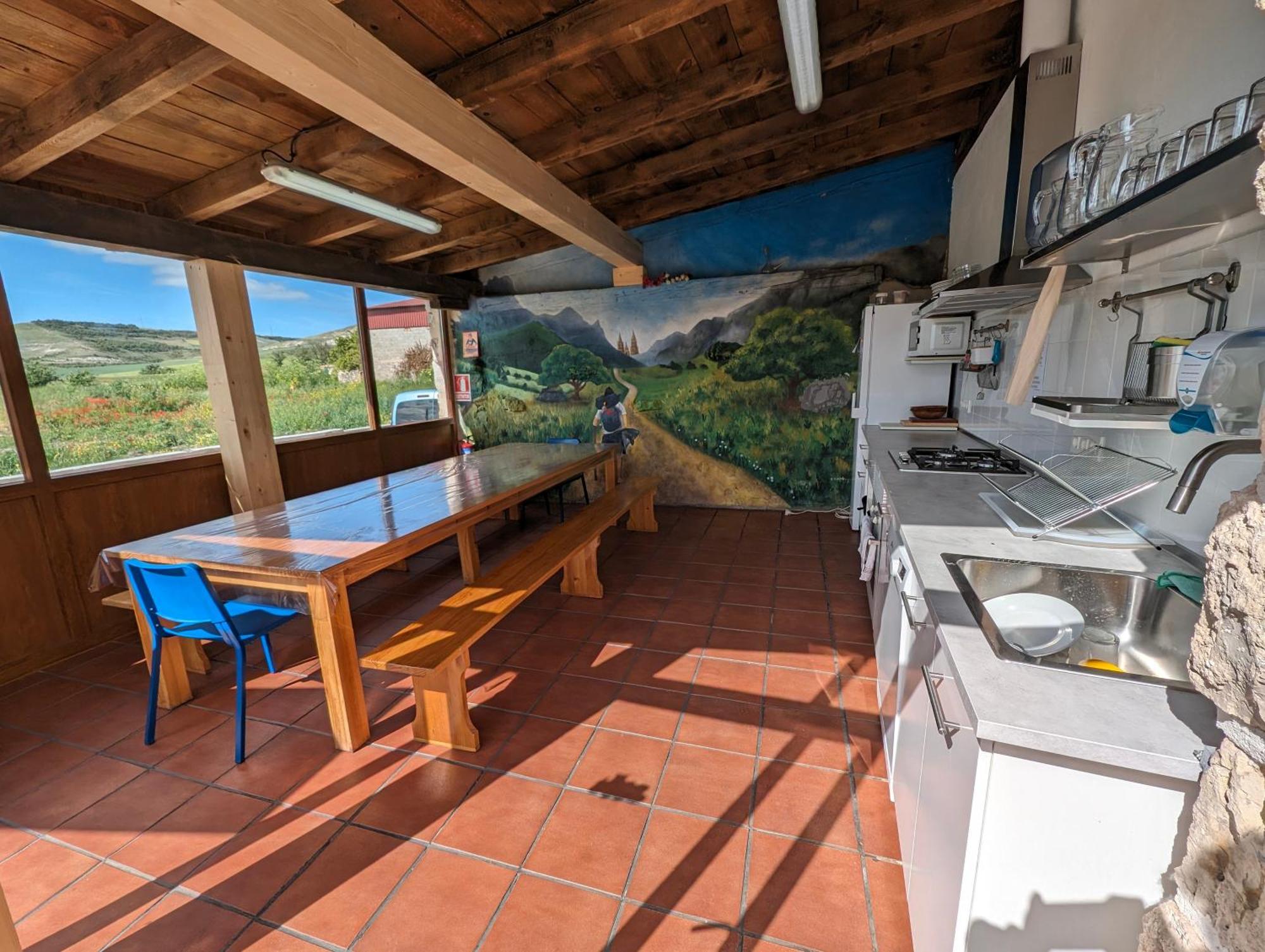 Albergue El Alfar/Pilgrim Hostel Орнильос-дель-Камино Экстерьер фото